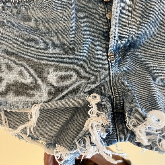 Agolde Denim Shorts - Picture 2 of 4